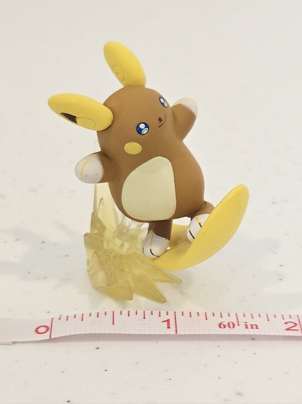 Pokemon 2017 Alolan Raichu Collection Figure